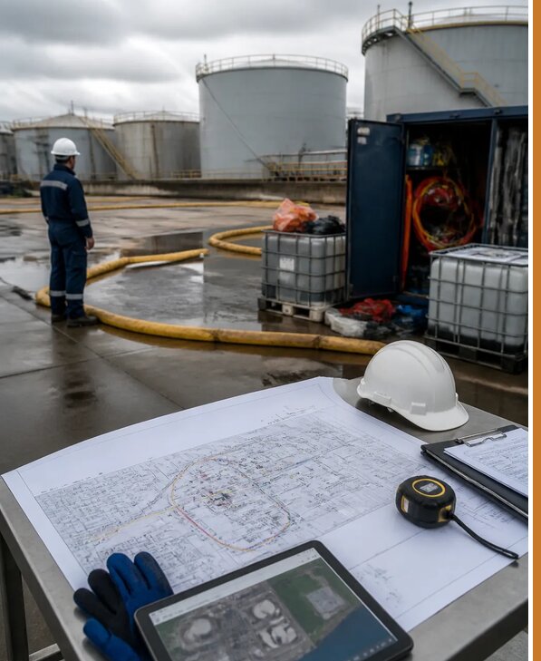 Разработка плана ликвидации разливов нефти в Тынде