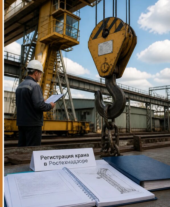 Регистрация крана в Ростехнадзоре в Тынде от 15416 р. | Авеста ОТиПБ